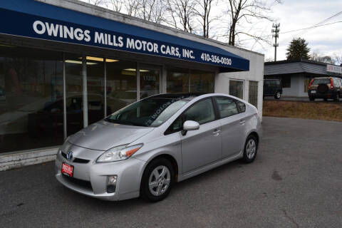 2010 Toyota Prius for sale at Owings Mills Motor Cars in Owings Mills MD