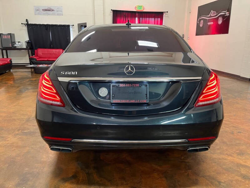 2016 Mercedes-Benz S-Class S 600