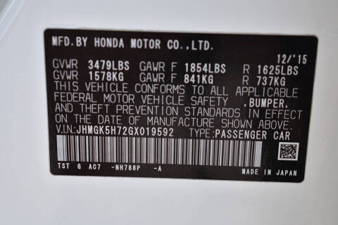 2016 Honda Fit EX