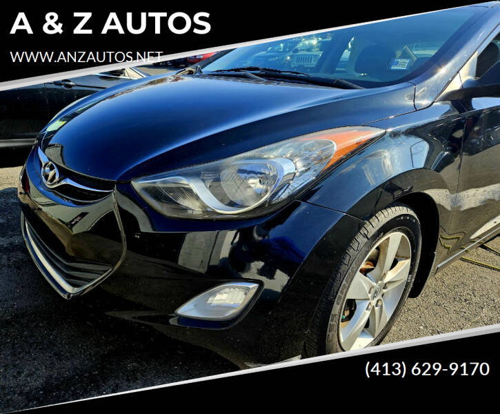 2013 Hyundai Elantra for sale at A & Z AUTOS in Westfield MA