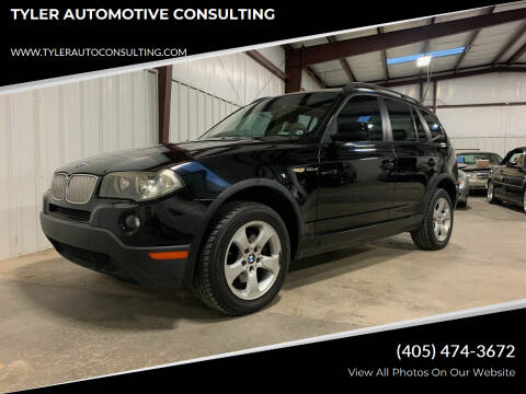 2008 BMW X3 for sale at TYLER AUTOMOTIVE CONSULTING in Yukon OK