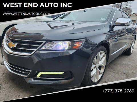2014 Chevrolet Impala for sale at WEST END AUTO INC in Chicago IL