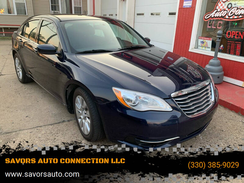 2013 Chrysler 200 for sale at SAVORS AUTO CONNECTION LLC in East Liverpool OH