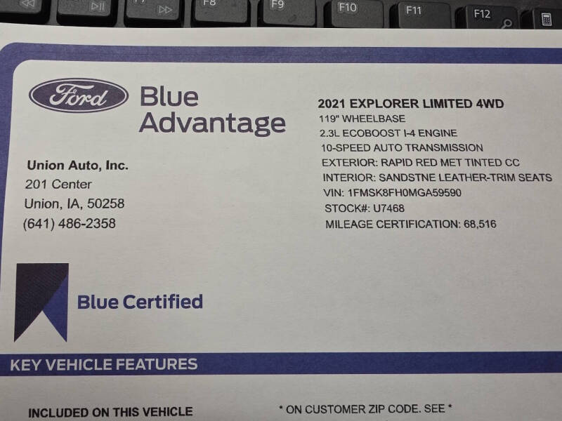 2021 Ford Explorer Limited