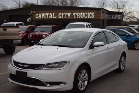 2015 Chrysler 200 for sale at Capital City Trucks LLC in Round Rock TX