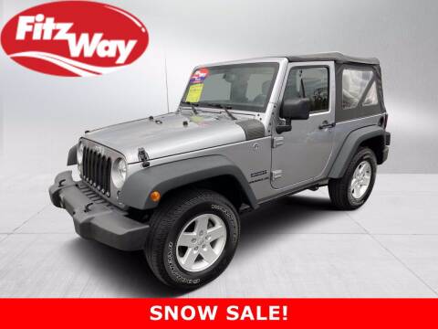 2017 Jeep Wrangler for sale at Fitzgerald Cadillac & Chevrolet in Frederick MD