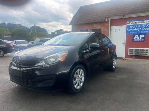 2013 Kia Rio for sale at AP Automotive in Cary NC