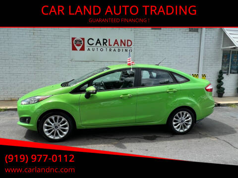 2014 Ford Fiesta for sale at CAR LAND  AUTO TRADING in Raleigh NC