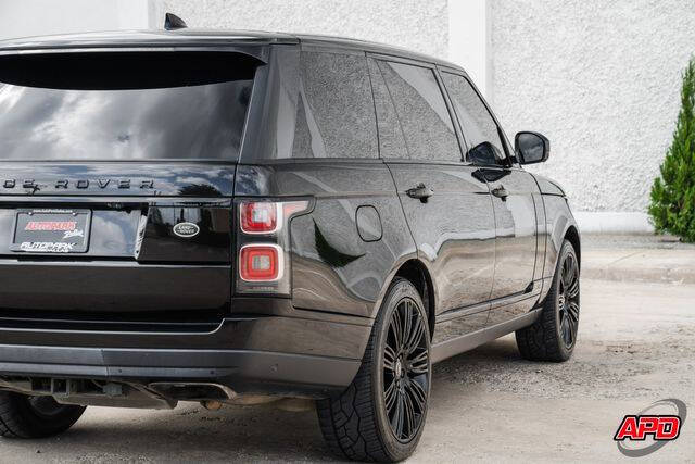 2018 Land Rover Range Rover Supercharged LWB