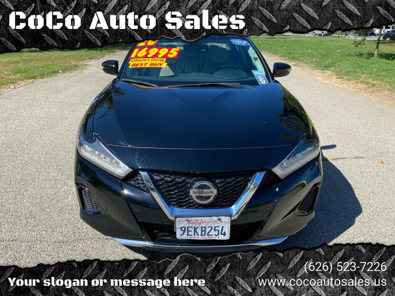 2020 Nissan Maxima for sale at CoCo Auto Sales in South El Monte CA