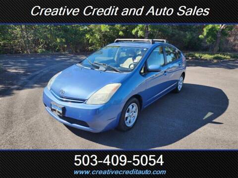 2004 Toyota Prius for sale at Creative Credit & Auto Sales in Salem OR