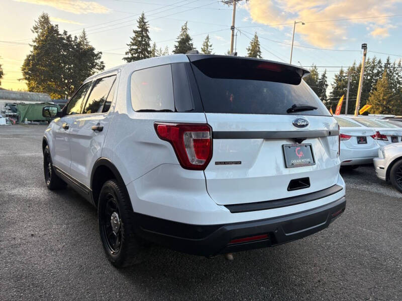 2018 Ford Explorer Police Interceptor Utility