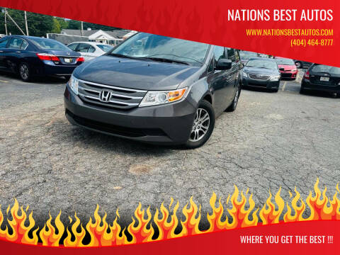 2013 Honda Odyssey for sale at Nations Best Autos in Decatur GA