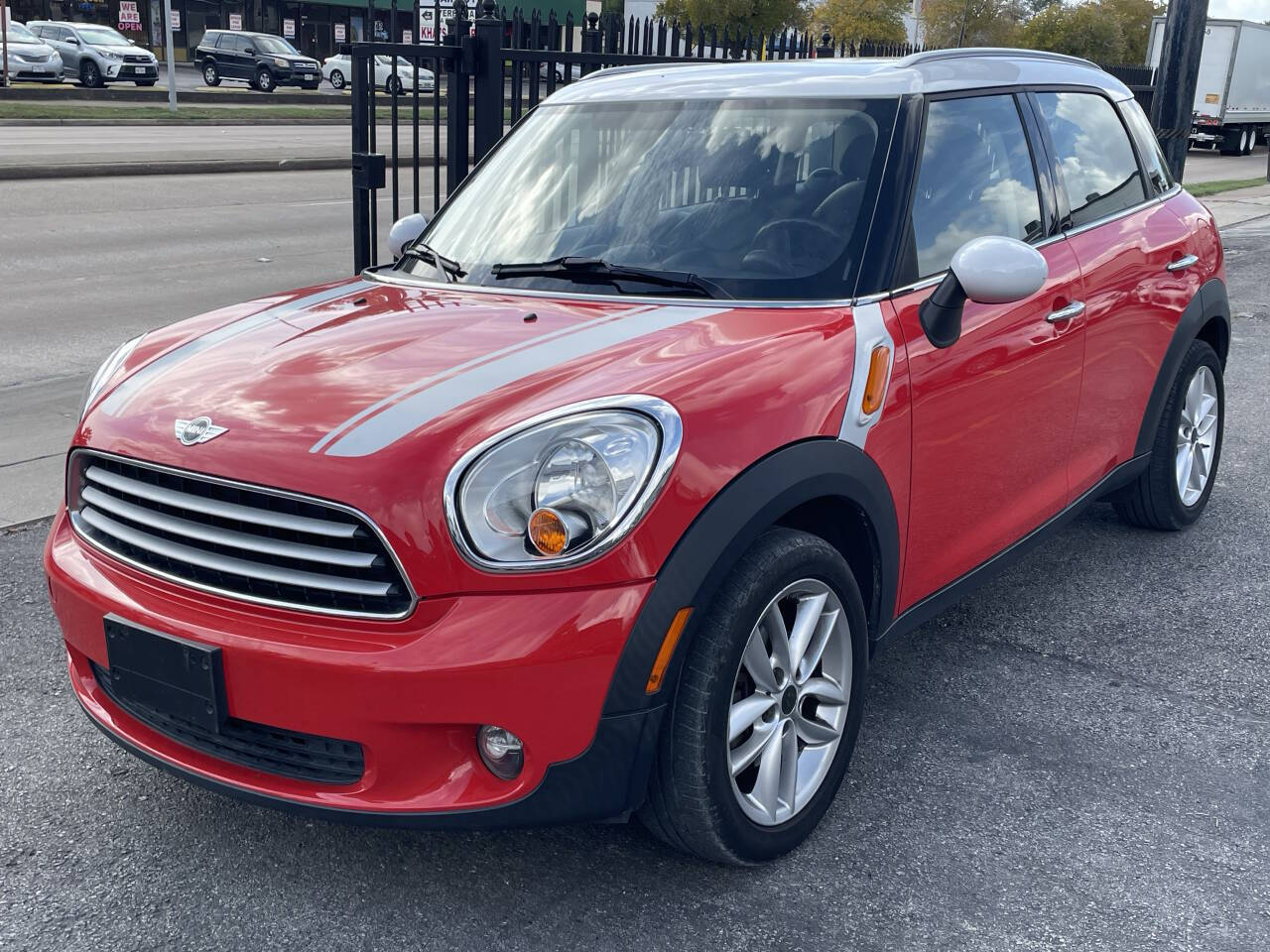 Red 2012 MINI Cooper Countryman Base Base 4dr Crossover 2