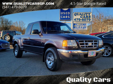 2002 Ford Ranger for sale at Quality Cars in Grants Pass OR