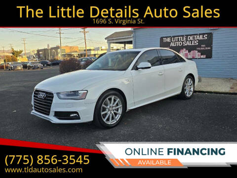 2014 Audi A4 for sale at The Little Details Auto Sales in Reno NV