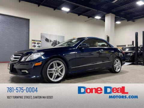 2011 Mercedes-Benz E-Class for sale at DONE DEAL MOTORS in Canton MA