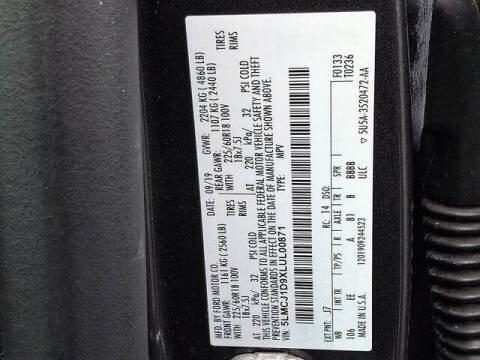 2020 Lincoln Corsair Standard