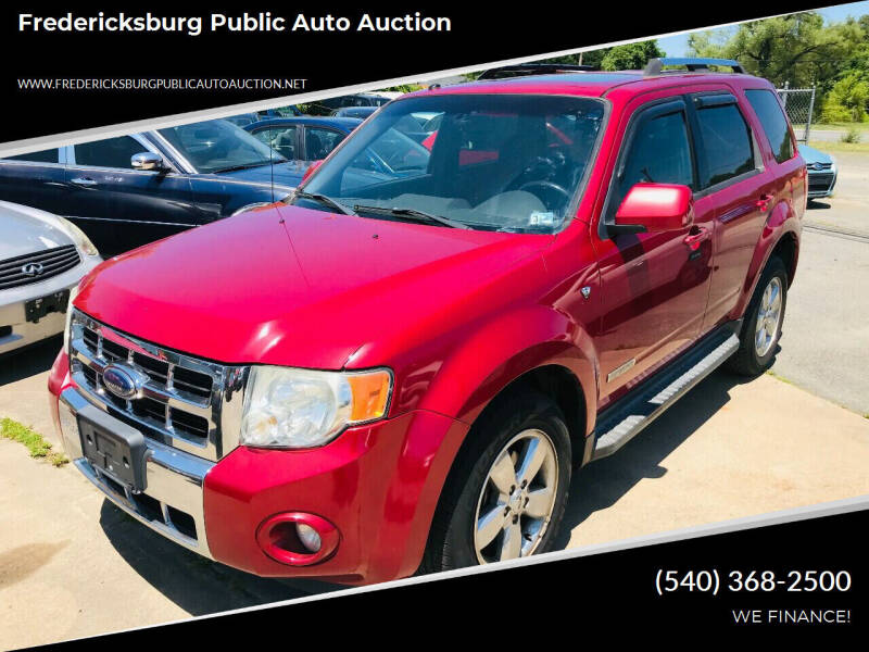 2008 Ford Escape for sale at FPAA in Fredericksburg VA