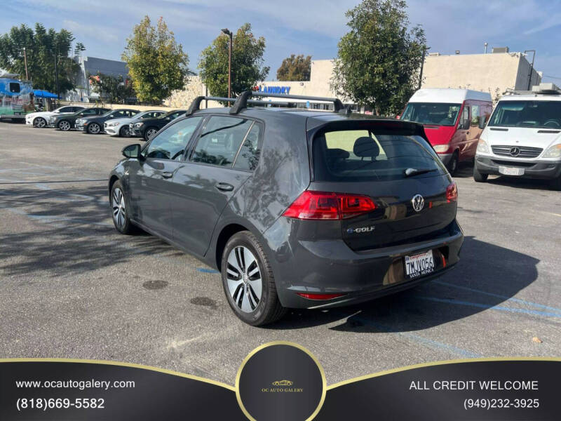 2015 Volkswagen e-Golf SEL Premium