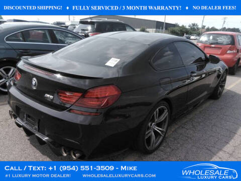 Bmw M6 For Sale In Florida Carsforsale Com