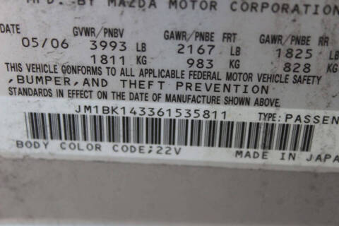 2006 Mazda MAZDA3 s