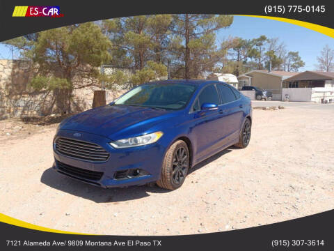 2014 Ford Fusion for sale at Escar Auto in El Paso TX