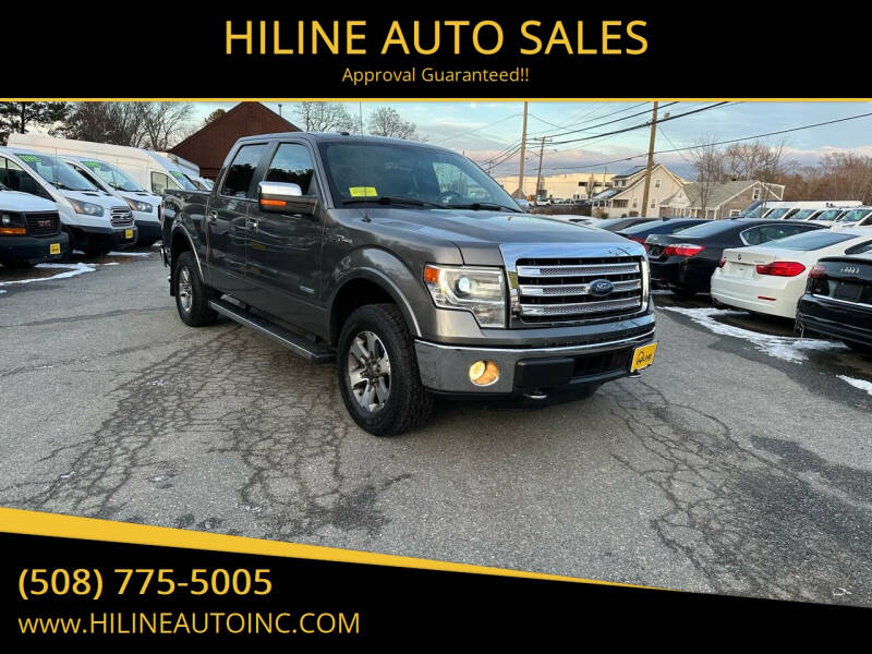 2014 Ford F-150 for sale at HILINE AUTO SALES in Hyannis MA