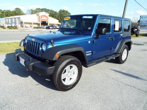 2010 Jeep Wrangler Unlimited for sale at USA 1 Autos in Smithfield VA