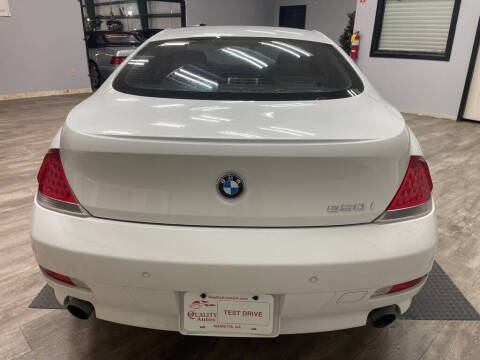 2007 BMW 6 Series 650i