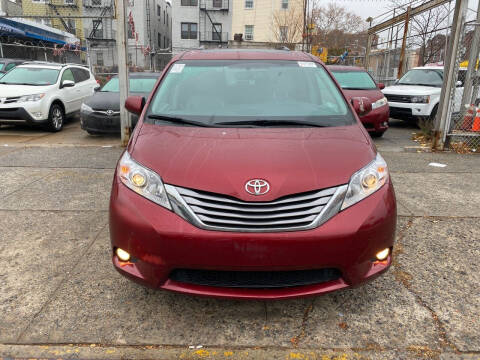 2017 Toyota Sienna for sale at Luxury 1 Auto Sales Inc in Brooklyn NY