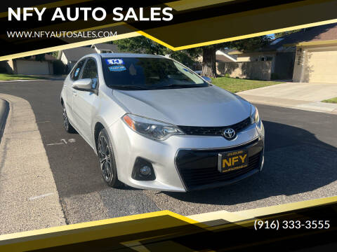 2014 Toyota Corolla for sale at NFY AUTO SALES in Sacramento CA
