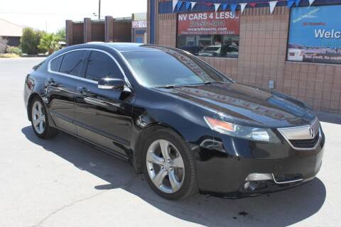 2012 Acura TL for sale at NV Cars 4 Less, Inc. in Las Vegas NV