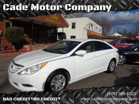 2012 Hyundai Sonata for sale at Cade Motor Company in Lawrenceville NJ