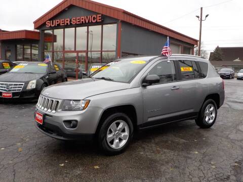2015 Jeep Compass for sale at Super Service Used Cars in Milwaukee WI