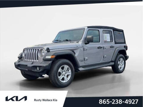 2018 Jeep Wrangler Unlimited for sale at RUSTY WALLACE KIA Alcoa in Louisville TN