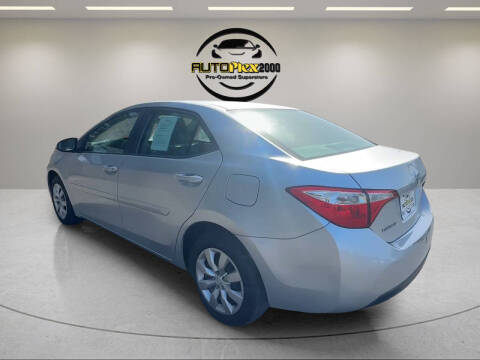 2016 Toyota Corolla LE