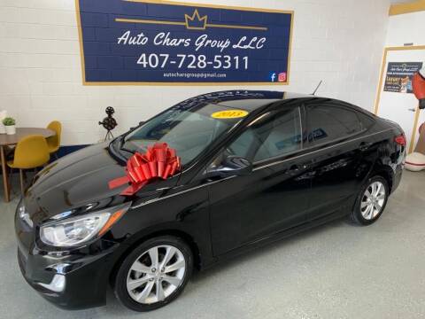 2013 Hyundai Accent for sale at Auto Chars Group LLC in Orlando FL