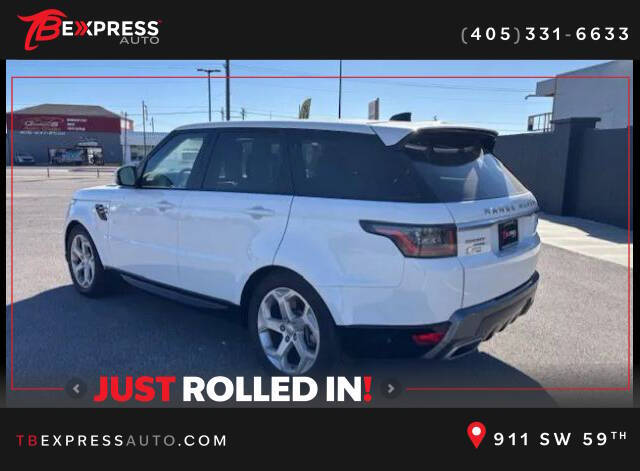 2019 Land Rover Range Rover Sport HSE