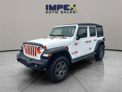 2021 Jeep Wrangler Unlimited for sale at Impex Auto Sales in Greensboro NC