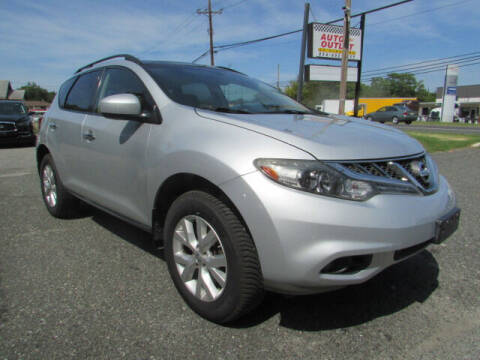 2014 Nissan Murano for sale at Auto Outlet Of Vineland in Vineland NJ