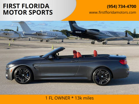 2016 BMW M4 for sale at FIRST FLORIDA MOTOR SPORTS in Pompano Beach FL