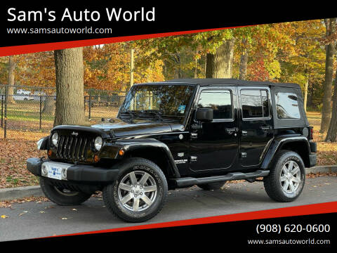 2011 Jeep Wrangler Unlimited for sale at Sam's Auto World in Roselle NJ