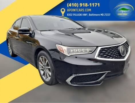 2018 Acura TLX for sale at AUTO POINT USED CARS in Rosedale MD