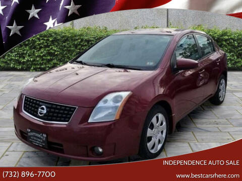 2008 Nissan Sentra for sale at Independence Auto Sale in Bordentown NJ