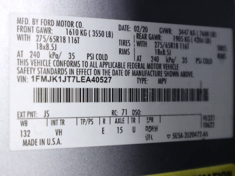 2020 Ford Expedition MAX XLT
