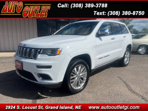 2017 Jeep Grand Cherokee for sale at Auto Outlet in Grand Island NE