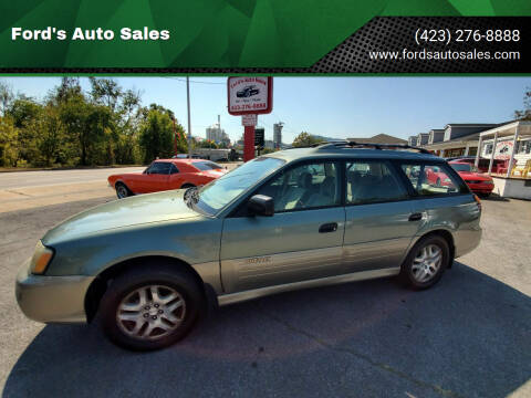 2003 Subaru Outback for sale at Ford's Auto Sales in Kingsport TN