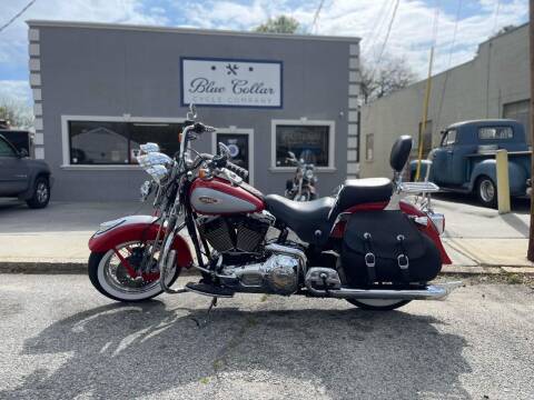 2002 Harley-Davidson FLSTCS Springer Softail for sale at Blue Collar Cycle Company in Salisbury NC