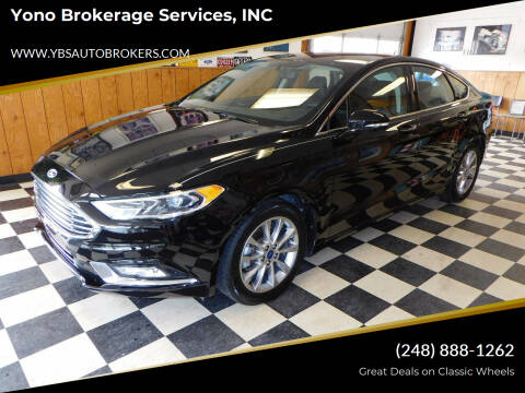 2017 Ford Fusion for sale at Farmington's Finest Used Autos - Yono Brokerage Services, INC in Farmington MI